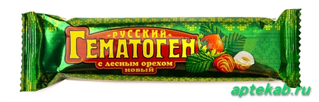 Гематоген русский новый лесной орех