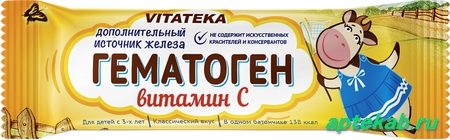 Гематоген витатека с витамином с  Казань