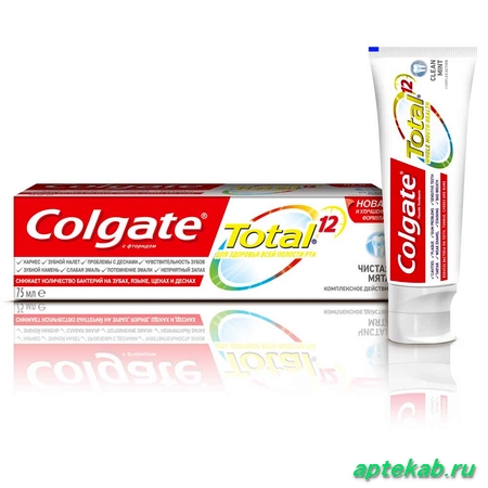 Колгейт паста зубная тотал 12  Минск