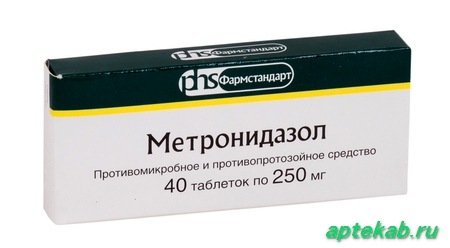 Метронидазол таб. 250мг n40 19433  Азов