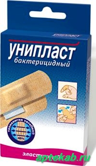 Пластырь бактерицидный унипласт эластичный 1,9х7,2см  Нижний Новгород