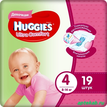 Подгузники Huggies (Хаггис) для девочек