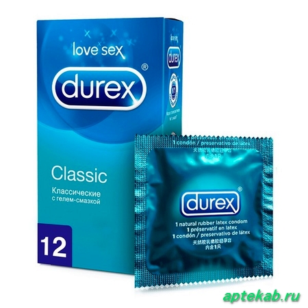Презервативы дюрекс классик n12 22405  Владимир