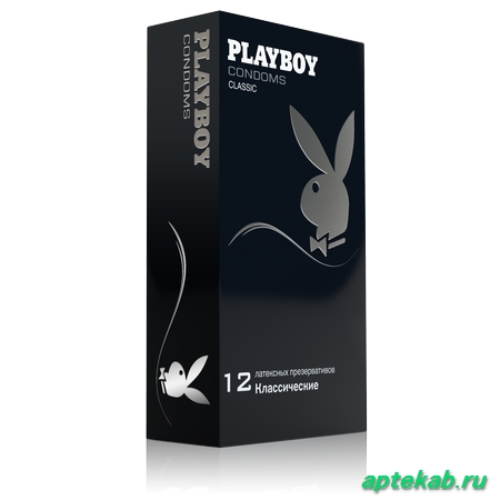 Презервативы Playboy (Плейбой) классические 12  Сургут