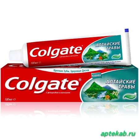 Зубная паста колгейт алтайские травы  Дмитров